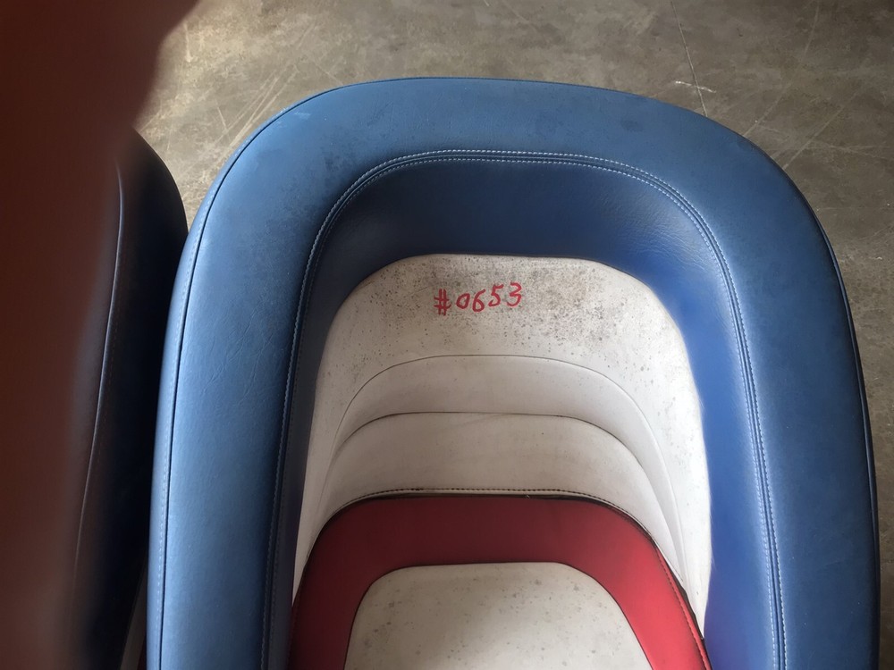 boat captains chairs seats set