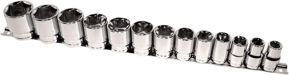 K Tools - 13-Piece Socket Set -1/2 in. Drive - 23110