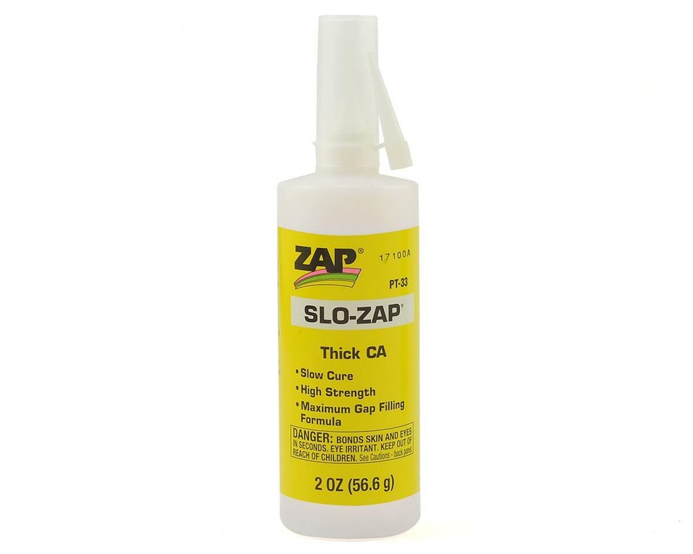 Pacer Technology Slo-Zap CA Glue (Thick) (2oz) [PAAPT33]