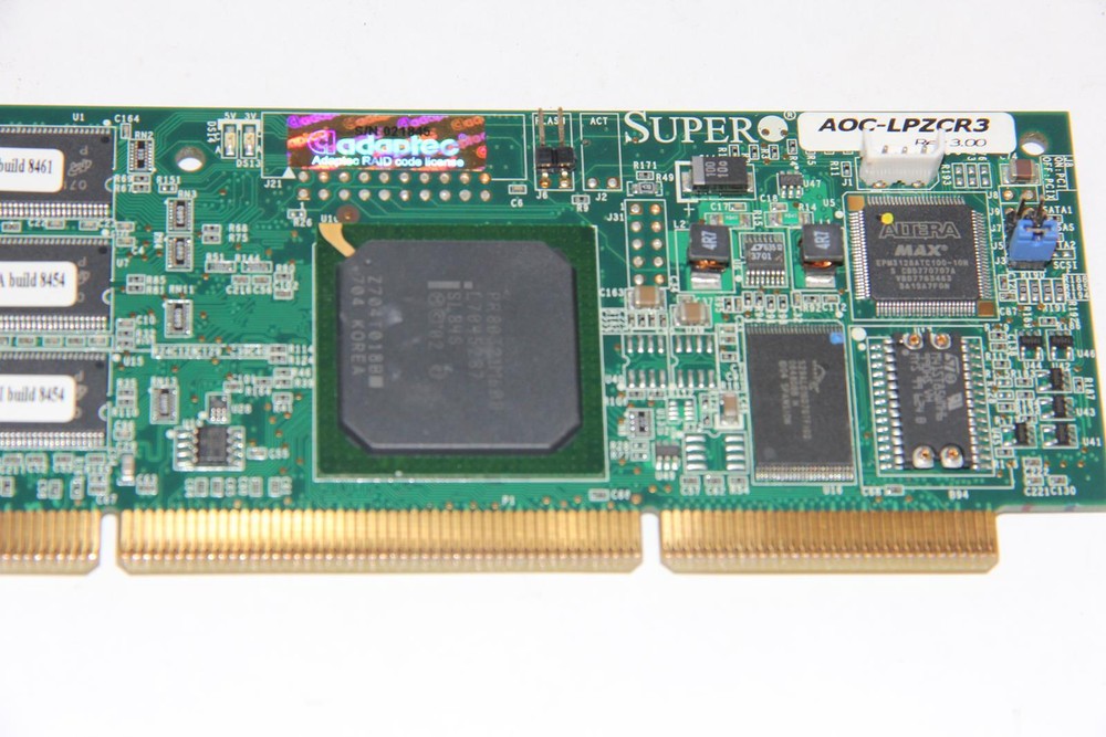 SuperMicro AOC-LPZCR2 Rev. 3.00 All In One Zero Channel RAID Controller