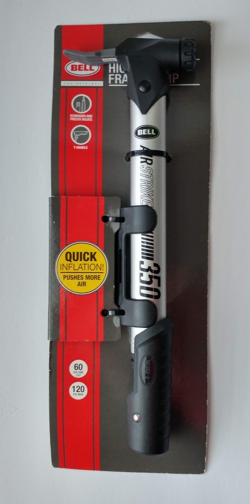 Bell Air Strike 350 High Volume Frame Pump, New/Unused