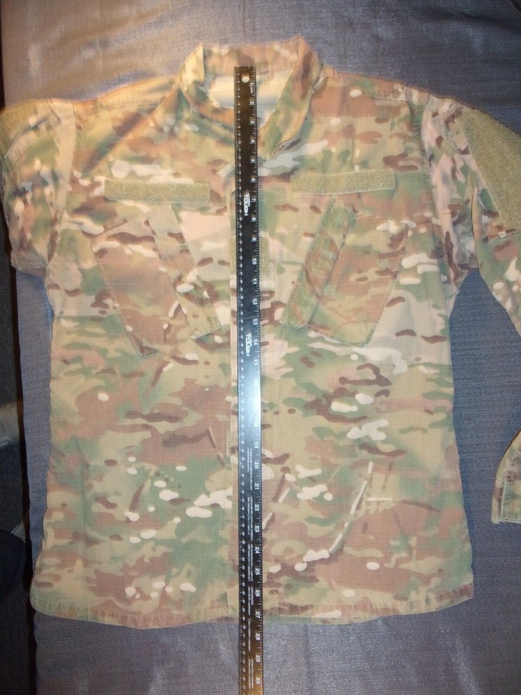 USAF ARMY MULTICAM OCP FIRE RESISTANT JACKET CURRENT ISSUE SIZEMEDIUM SHORT