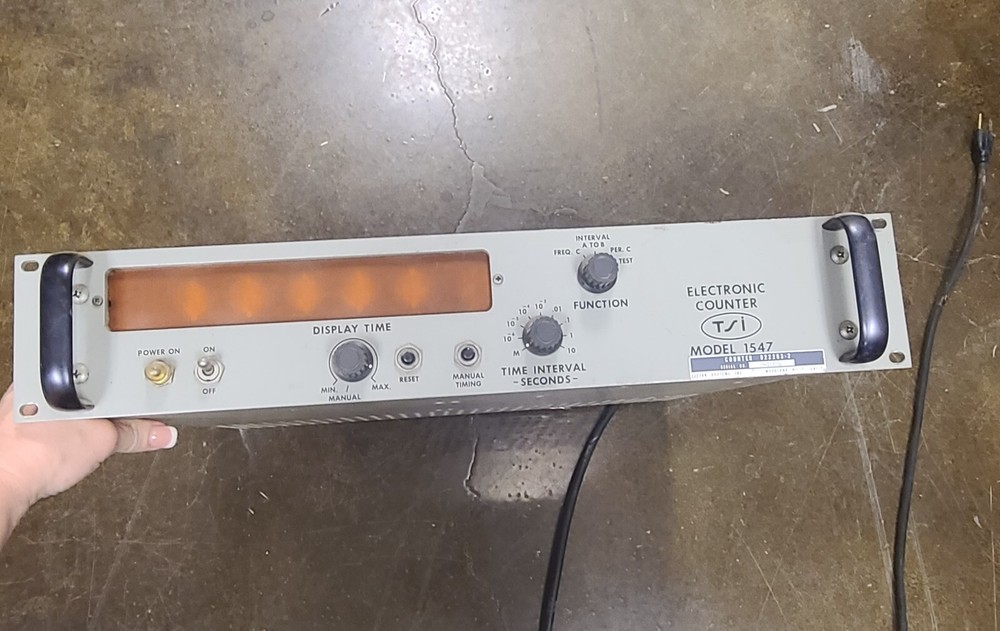 TSI Model 1547 Electronic Counter