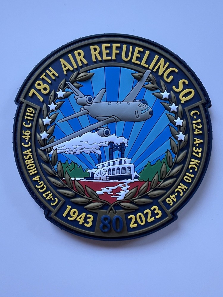 78th Air Refuelling Squadron PVC Patch
