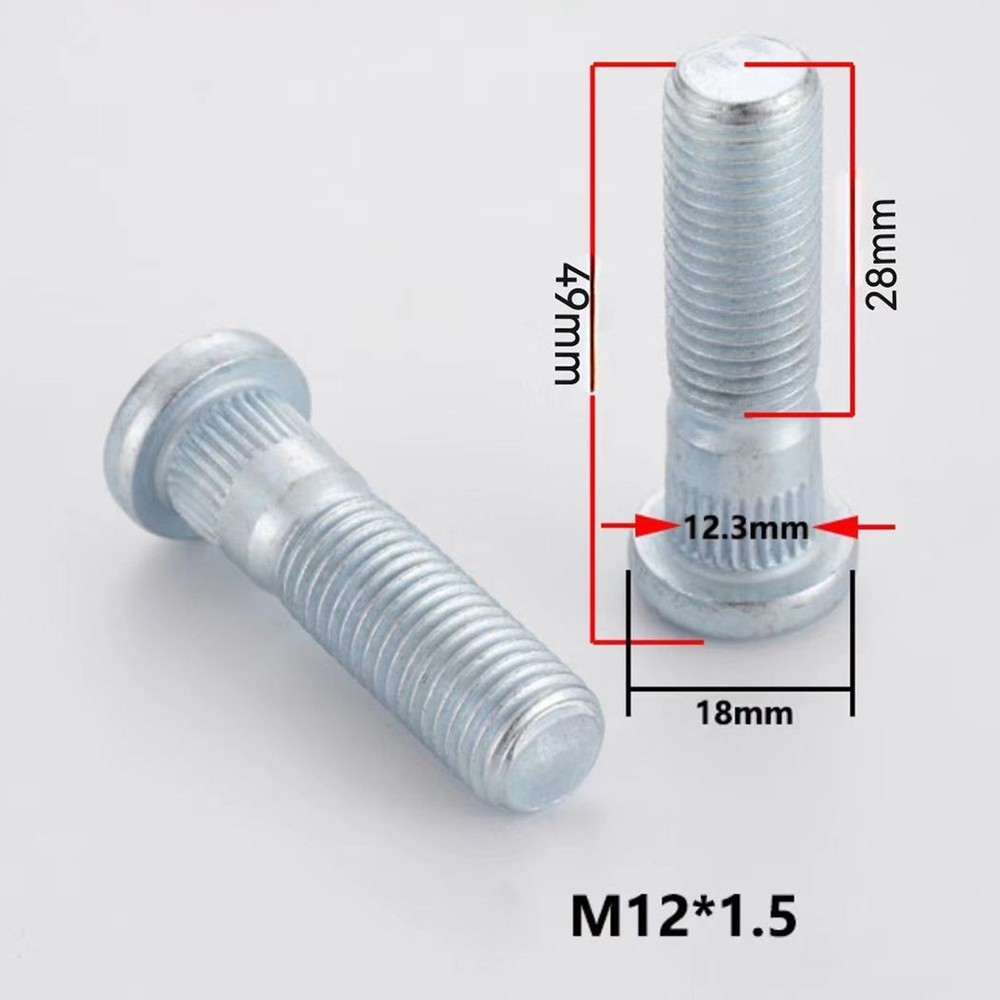 Replacement Hardware Wheel Stud Automotive Hardware High-strength Steel
