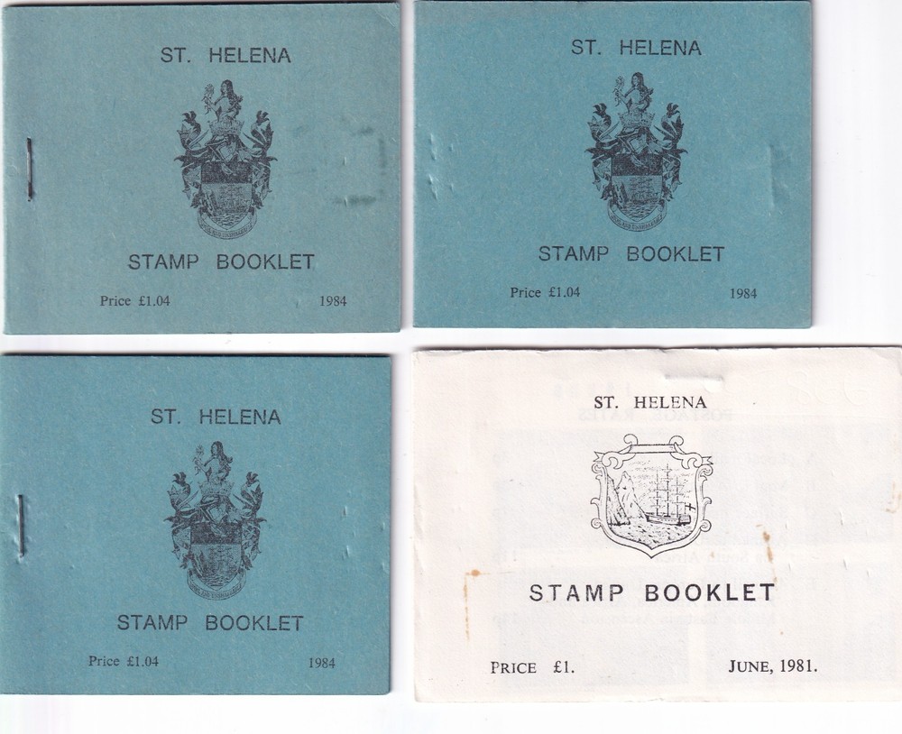 ST HELENA BOOKLETS (4)