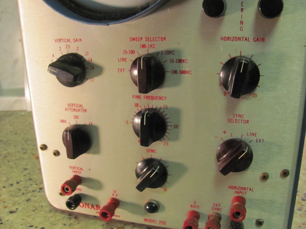 Vintage Conar 250 Oscilloscope