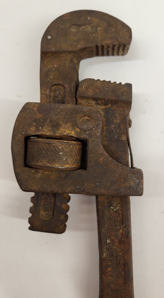 Vintage Stillson Pipe Wrench #10 Used