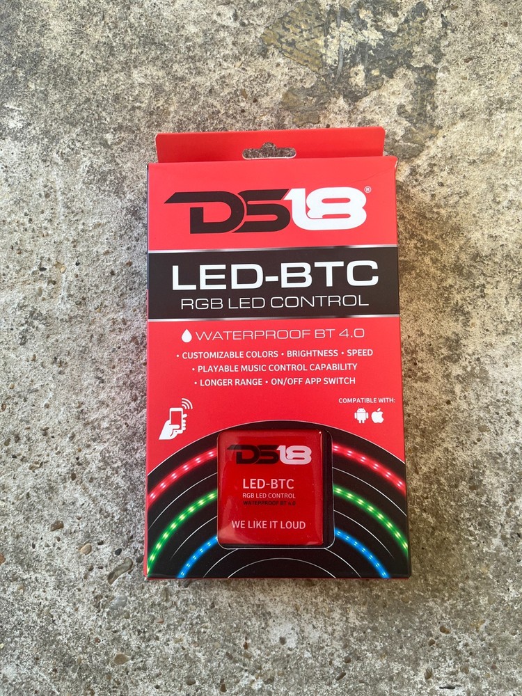 DS18 LED-BTC RGB Bluetooth 4.0 Controller Light iOS Android iPhone NEW