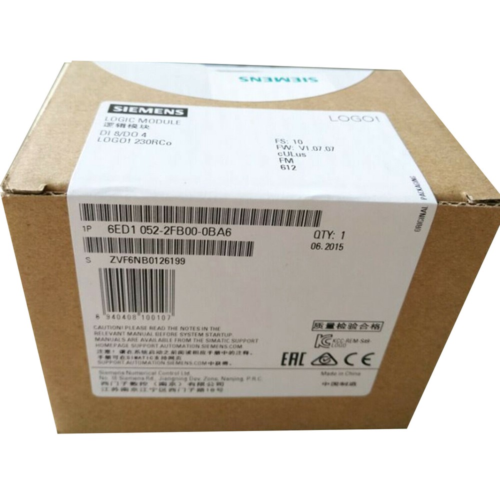 SIEMENS 6ED1052-2FB00-0BA6 Controller 230RCo Input Voltage 120/230 V AC/DC