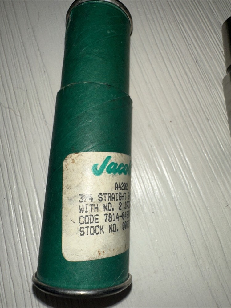 Jacobs A4202 3/4 Straight Shank Arbor