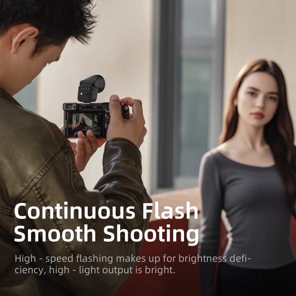 F02 Retro Mini Flash Light Micro Single Camera Portable Photography Fill Light B