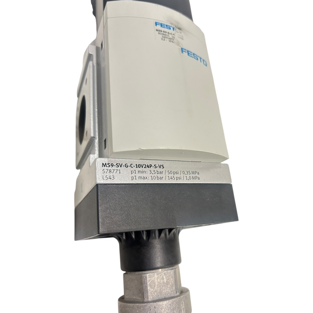 Festo Druckaufbauventil Druckablassventil Festo MS9-SV-G-C-10V24P-S-VS 578771
