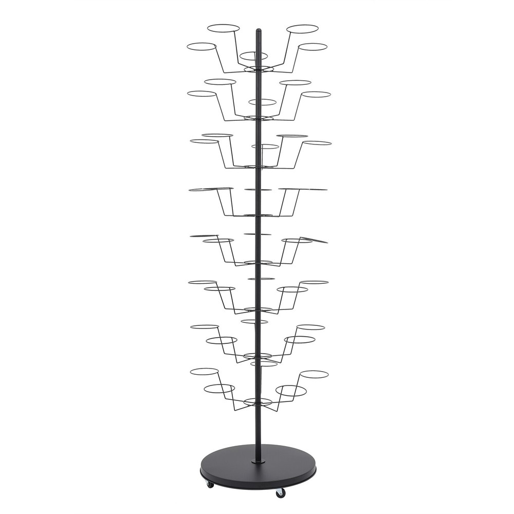 Hat Rack, Freestanding Hat Display Stand, 8-tier Hat Holders