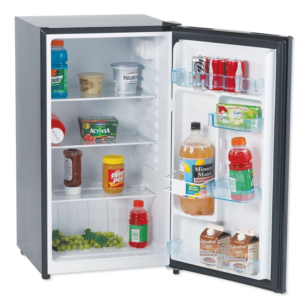 AVANTI 3.2 Cu. Ft Compact Mini Refrigerator Black AR321BB