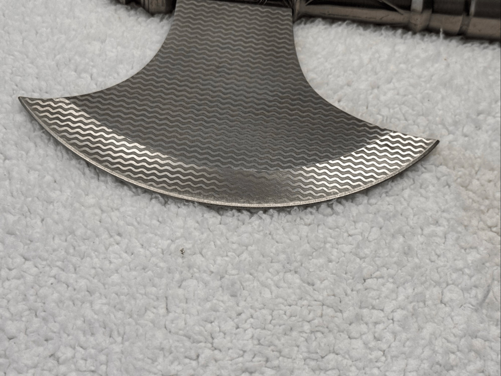 Double Blade Medieval Fantasy Fighting Axe