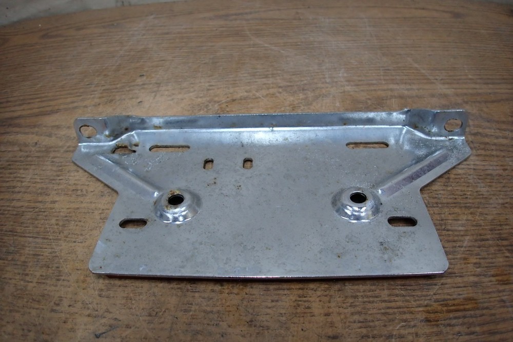 HARLEY DAVIDSON CHROME LICENSE PLATE TAG MOUNT