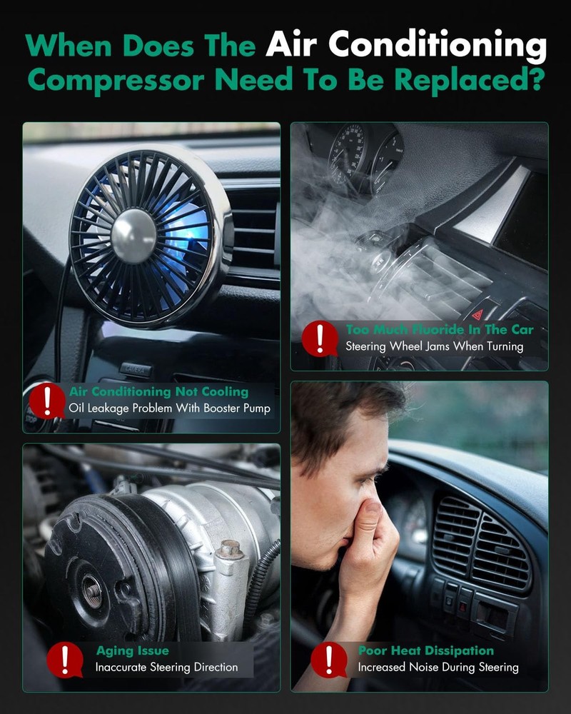 AC Compressor for Dakota Durango 3.9L 1996-2001