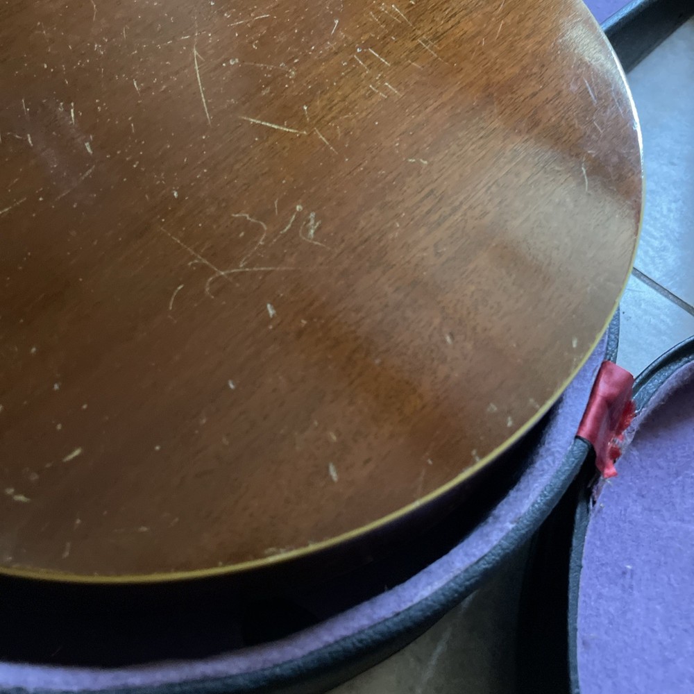 Vintage KAY 4 String Banjo With Case