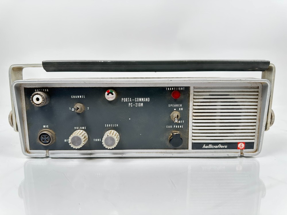 Hallicrafters PC-210M Porta Command Solid State 2 channel FM transceiver