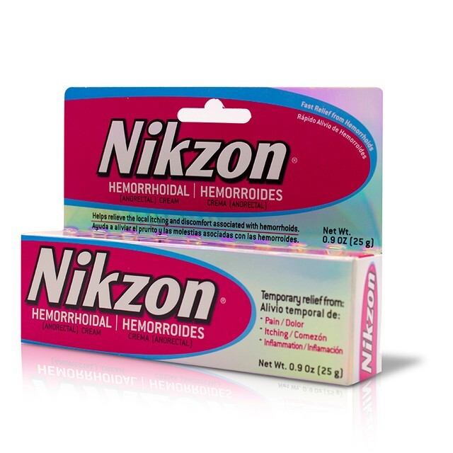 NIKZON HEMORRHOIDAL CREAM 25 GR