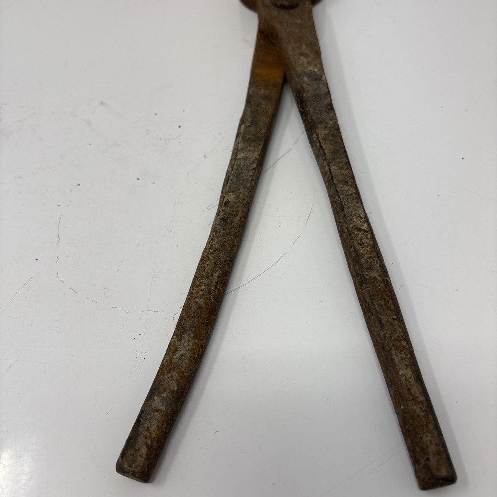 2 Blacksmith-Made Tools - Tongs & Ladle