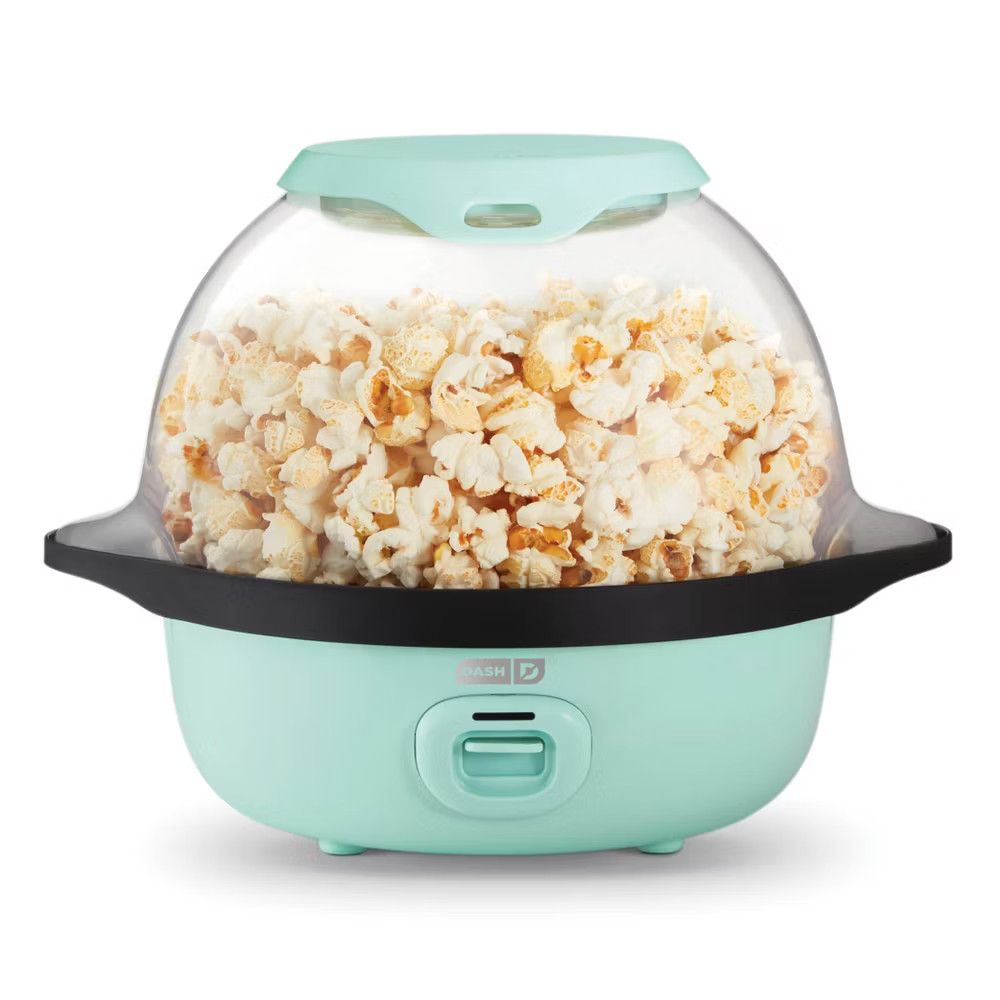 Dash 3qt Smartstore Stirring Popcorn Maker Aqua