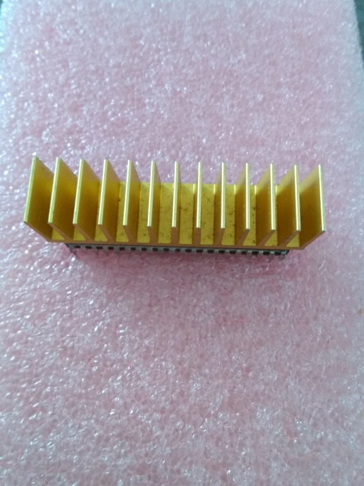 Vintage Intel C80287 CPU CO-processor with heatsink - Good Working Chip