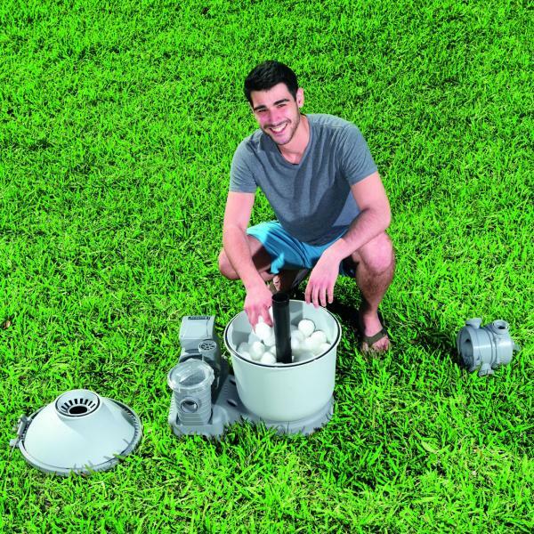 Flowclear Polysphere Filtration Filter Material for Sand Filter Pumps for Intex