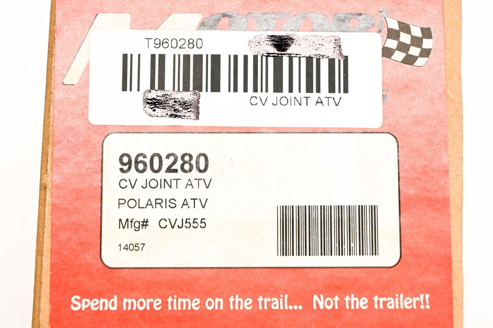 Motor Master CVJ555 CV Joint ATV NOS