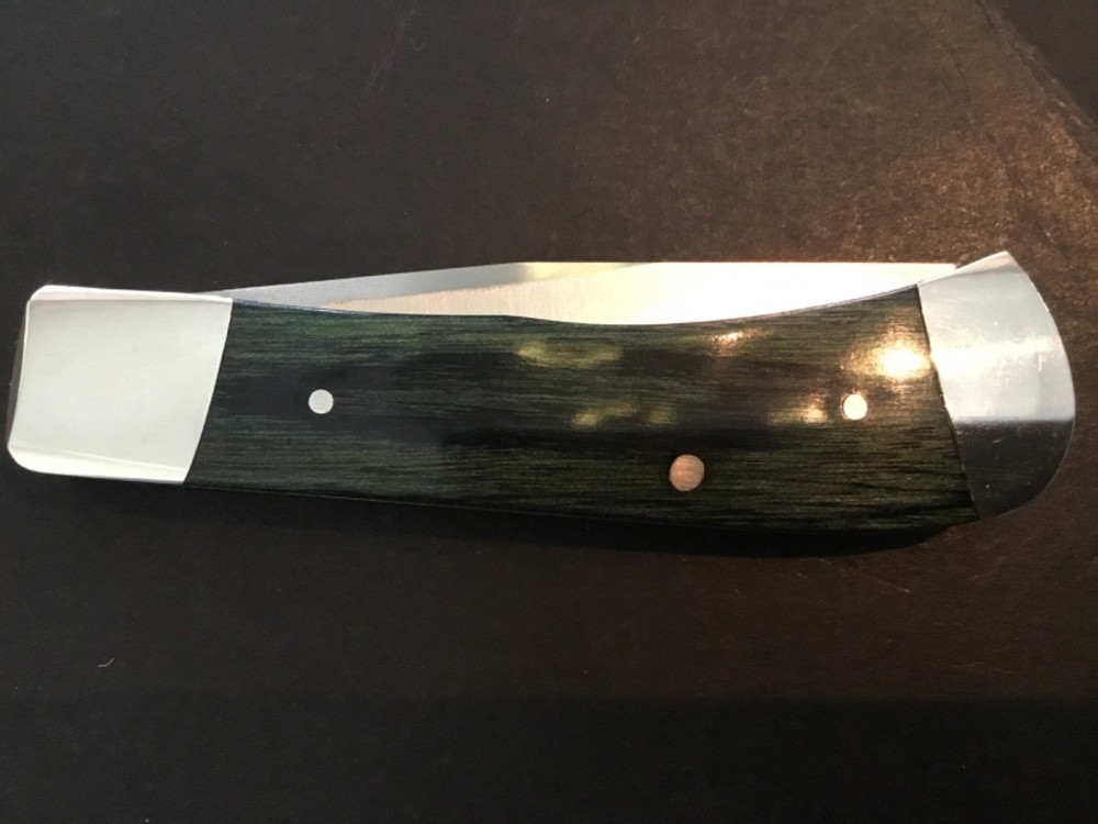 Custom Don Morrow Single Blade Trapper Slipjoint Folder Folding Knife