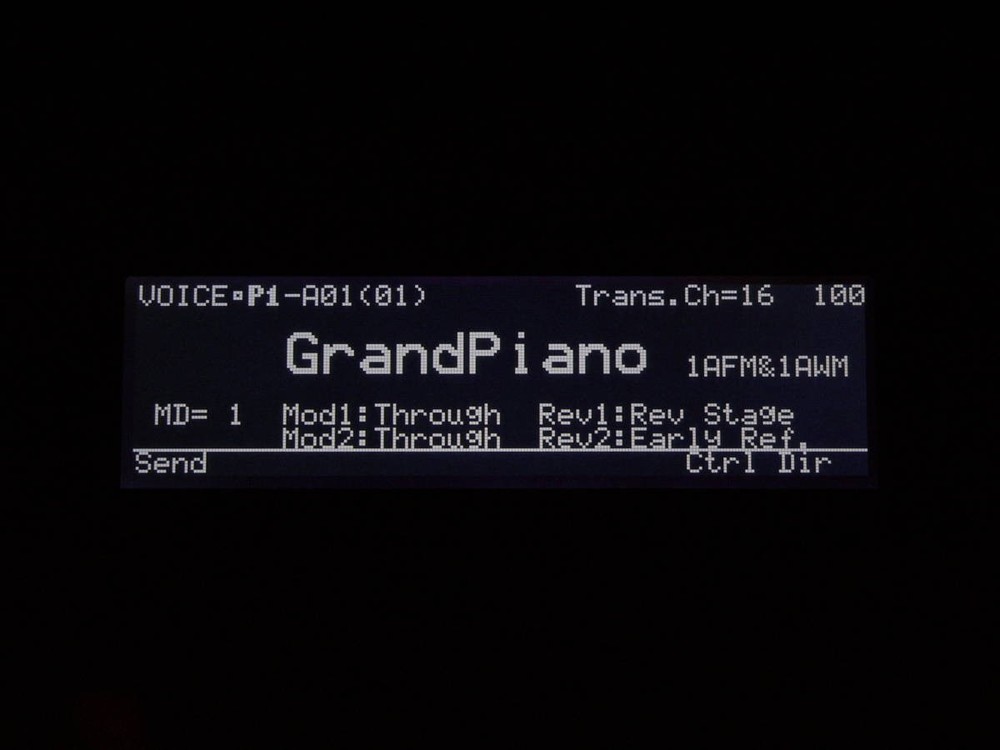 YAMAHA SY99 SY77 LCD Display Black LED Backlight Replacement Module New