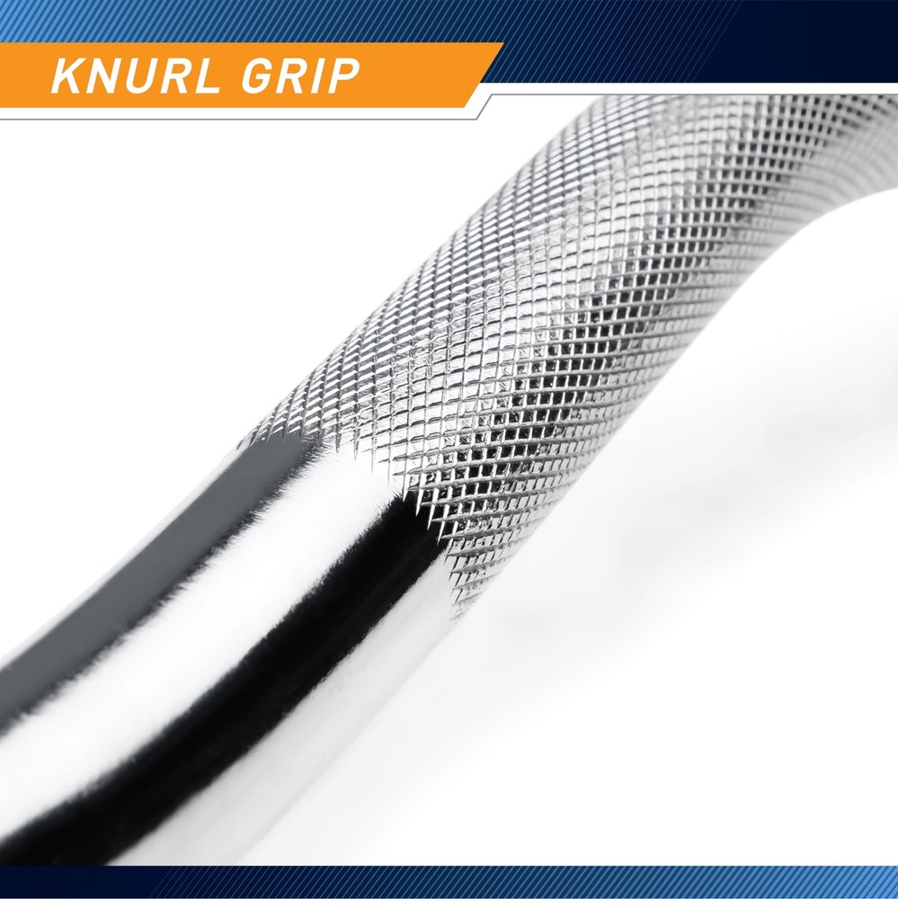 Threaded Standard Curl Bar TCB-48R