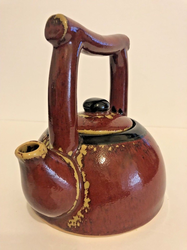 Pier 1 Shanghai Earthenware/Stoneware Teapot