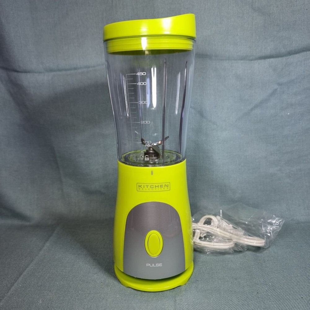 Kitchen Selectives Personal Blender, 15 Oz, Green