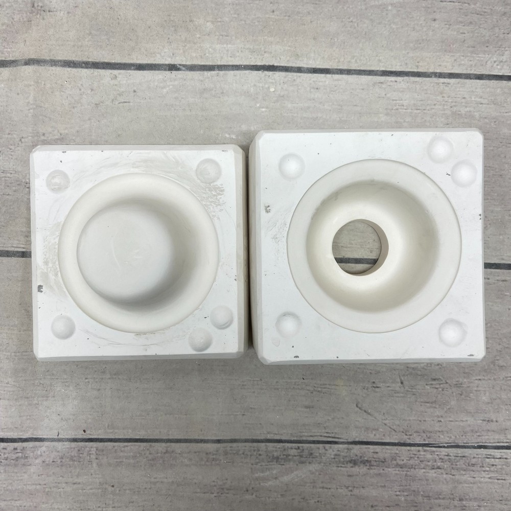 Vintage 1995 Boothe Mold Ceramic Casting Mold Plain Dip Inserts #1068
