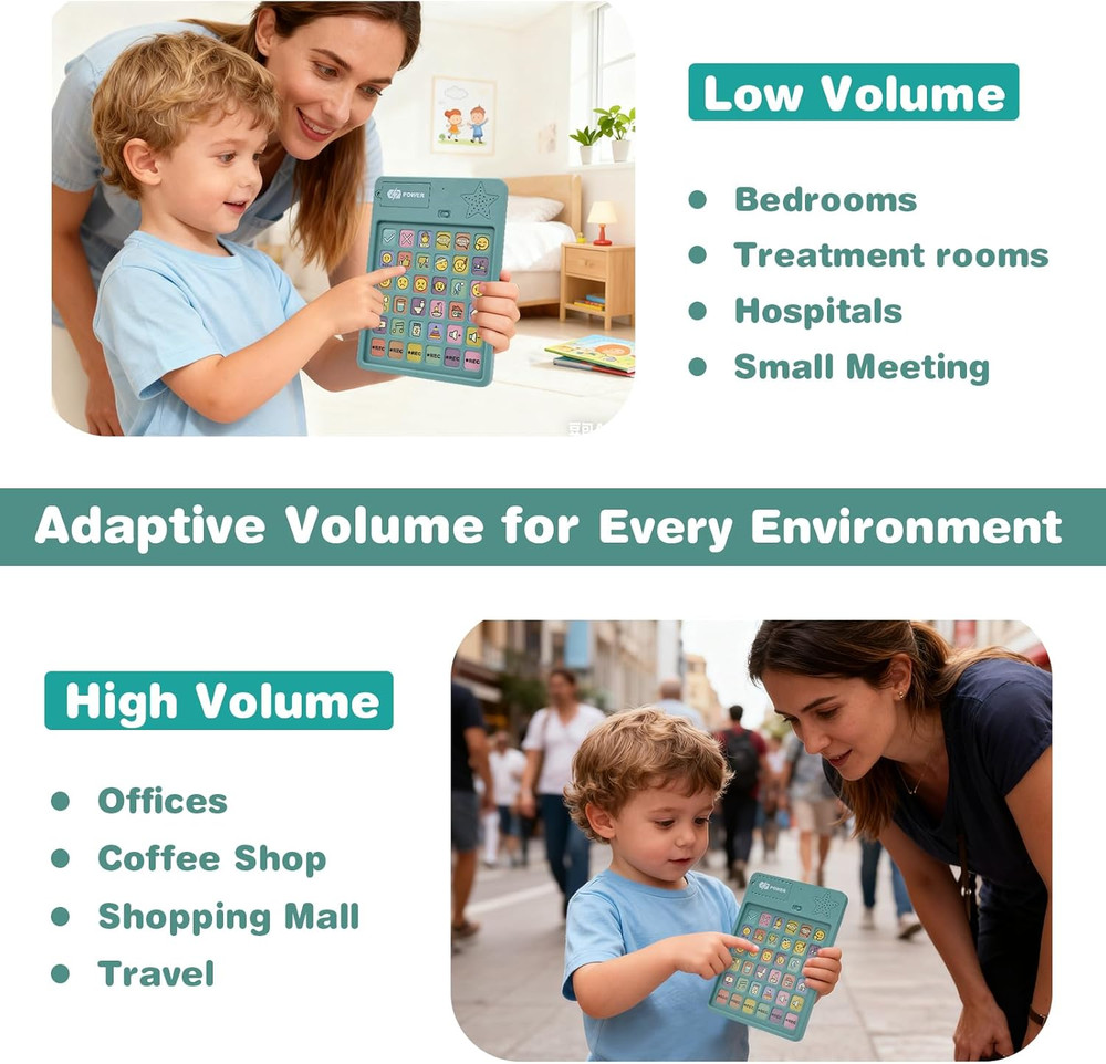 AAC Device for Autism, Speech Therapy Materials, Non Verbal Communication Tools