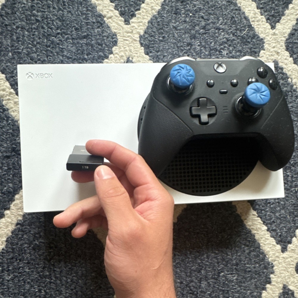Microsoft Xbox Series S Console with Controller, Cables, Storage Expansion