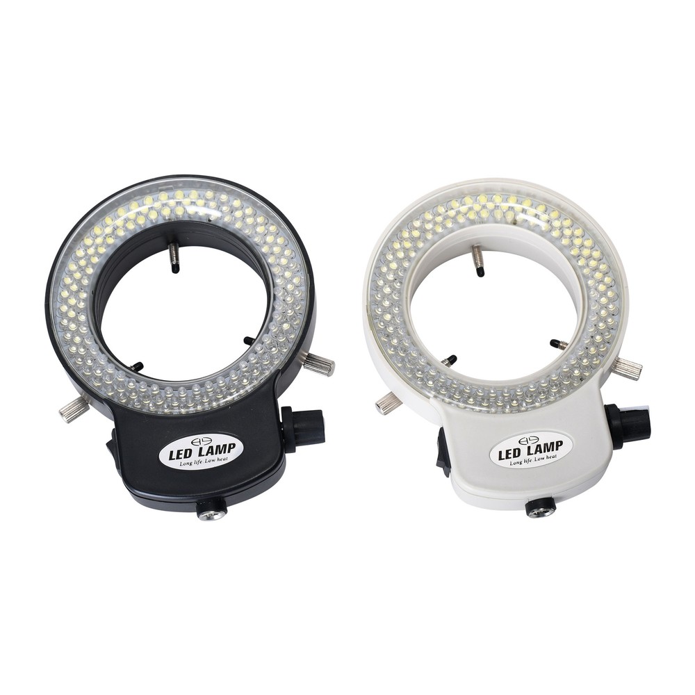144 LED Adjustable Durable Ring Light Lamp Illuminator for Stereo Microscope