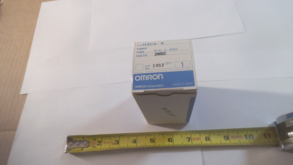 Omron H3CA-8 solid state timer 24vdc
