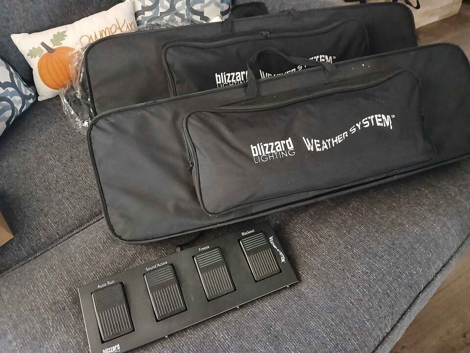 Set of (2) Blizzard lighting Weather Systems