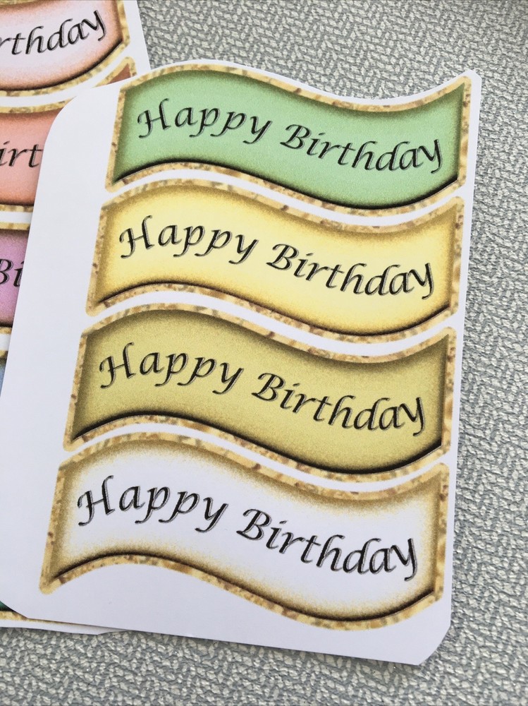 18 X Happy Birthday Banners