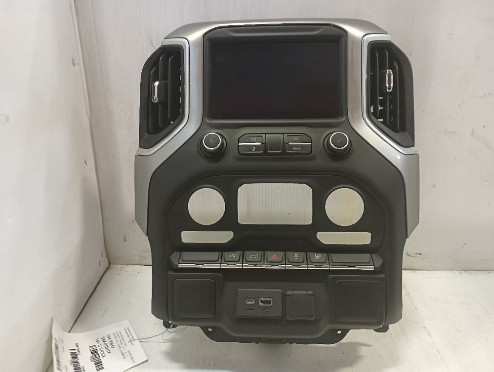 Display Screen w/Control Panel from 2019 Chevrolet Silverado 1500 12181999