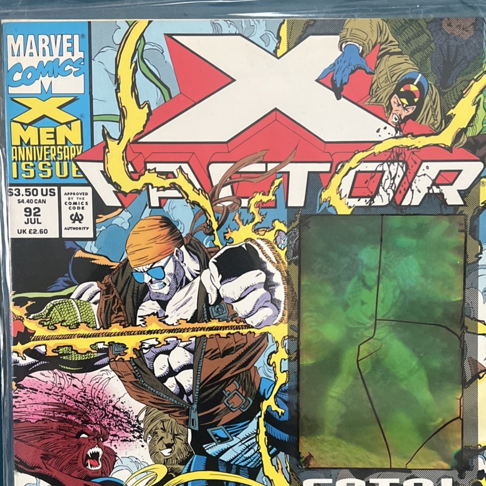 Marvel Comics X-Factor #92 Hologram X-Men July 1993