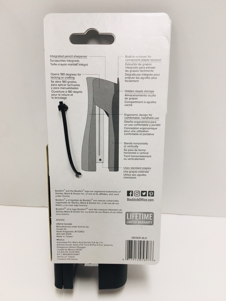 Bostitch Dynamo Stapler 20 sheets