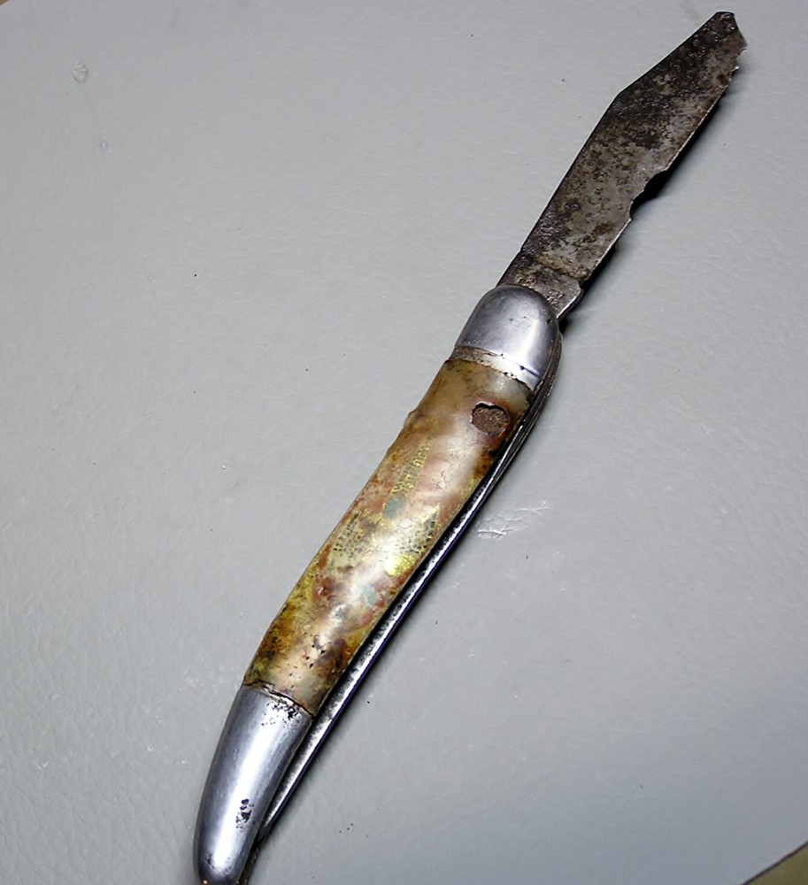 Vintage Hammer Foil "Pheasant" handle jacknife