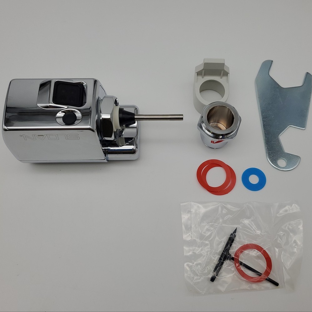 Sloan EBV89A-M-CD Side Mount Single Flush Operator Infrared Sensor Bright Chrome