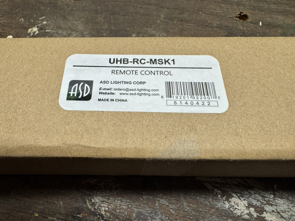 Remote for Merrytek Sensor Lighting applications