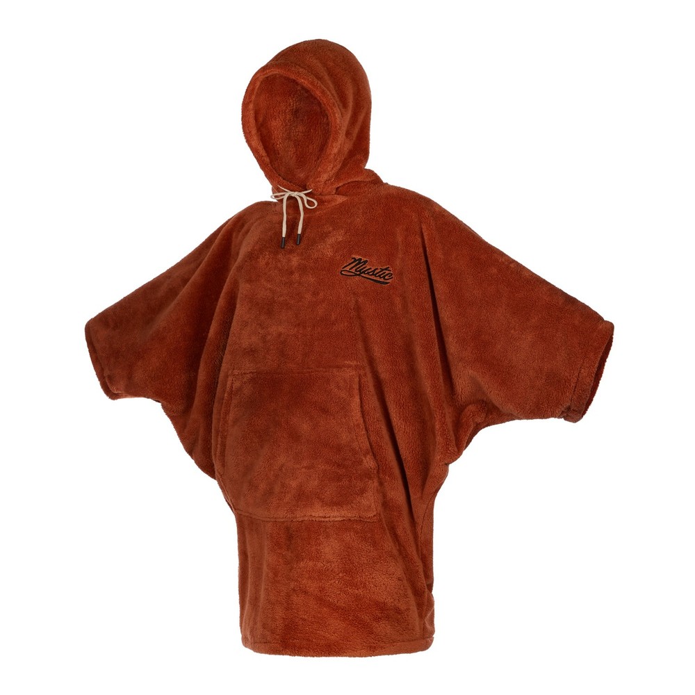 Mystic Womens TEDDY Poncho / Changing Robe - Rusty Red 210340