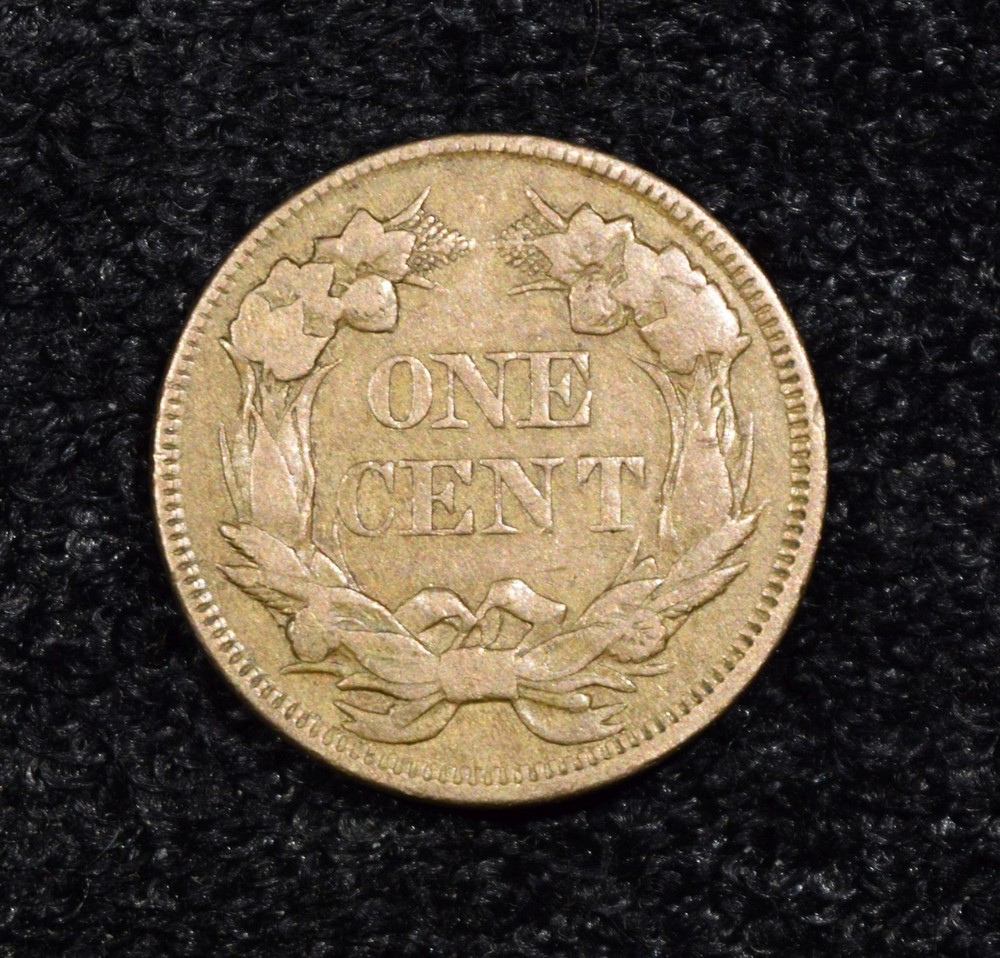 1857 Flying Eagle Cent "XF/AU"